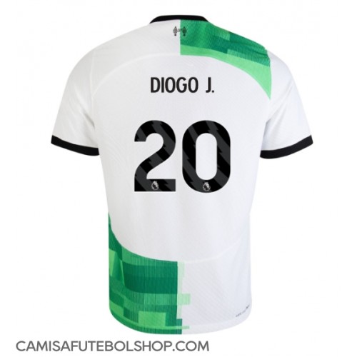 Camisa de time de futebol Liverpool Diogo Jota #20 Replicas 2º Equipamento 2023-24 Manga Curta